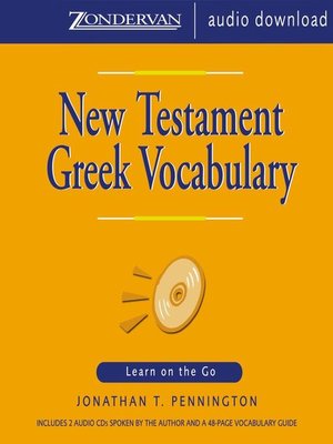 cover image of New Testament Greek Vocabulary